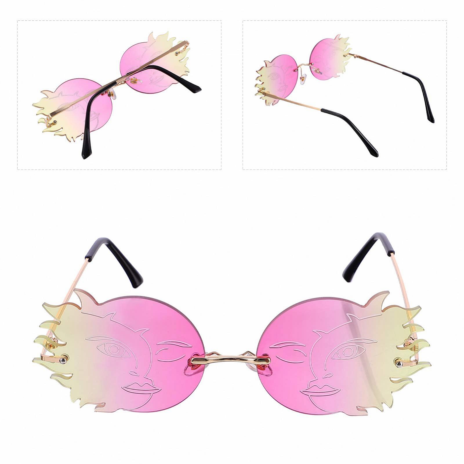 Набір сонцезахисних окулярів PACKOVE 3 шт., багатокутні, фото №8