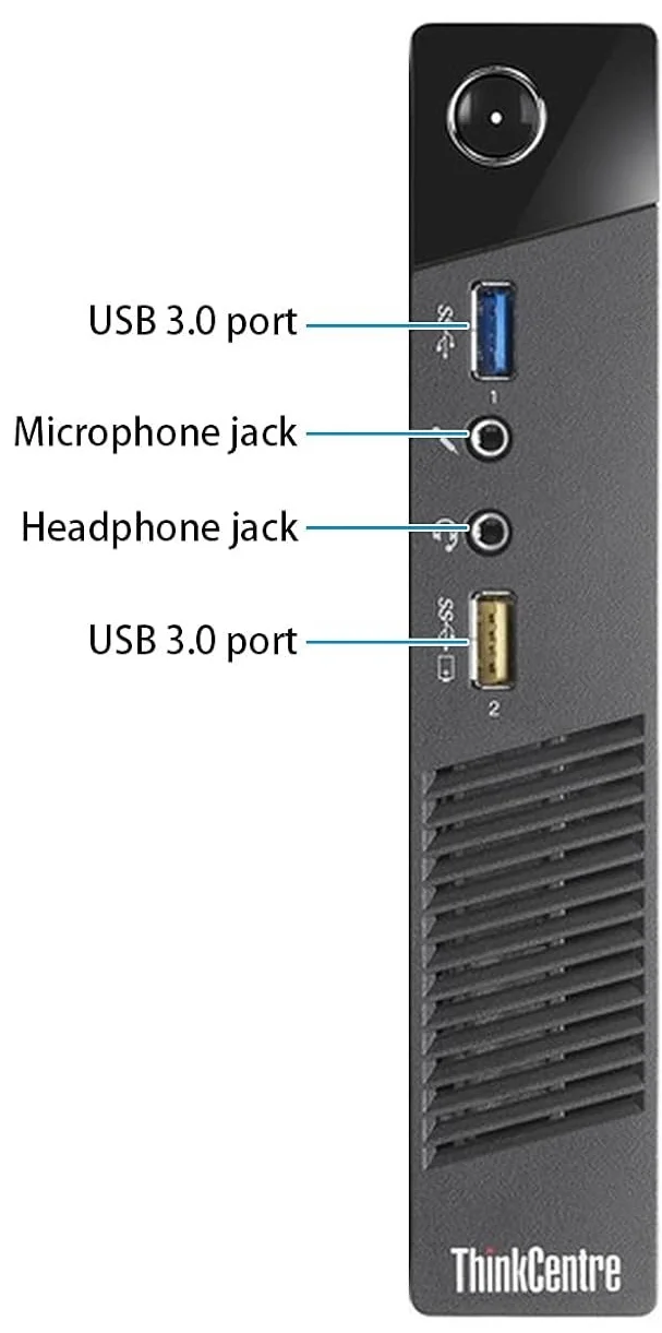 Міні ПК Lenovo ThinkCentre M93p / Intel Core i5-4570 / RAM 16GB / SSD 256GB / 1 x LAN / Wi-Fi 5 / Bluetooth 4.0 / Windows 10 Pro / Чорний, фото №1 Міні ПК Lenovo ThinkCentre M93p / Intel Core i5-4570 / RAM 16GB / SSD 256GB / 1 x LAN / Wi-Fi 5 / Bluetooth 4.0 / Windows 10 Pro / Чорний, фото №1