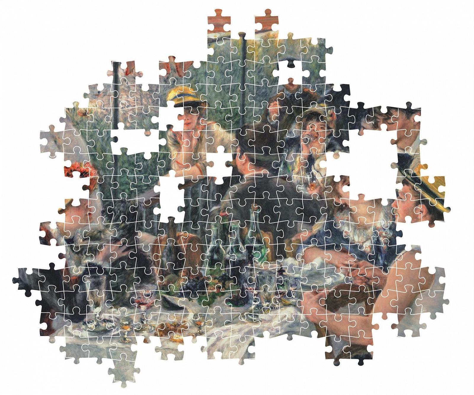 Пазл Clementoni Collection Museum Завтрак гребцов 1000 деталей Compact Box 37063, фото №5