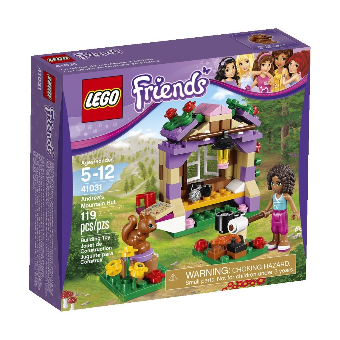 Конструктор LEGO Friends Домик Андреа в горах Andrea's Mountain Hut 41031, фото №8
