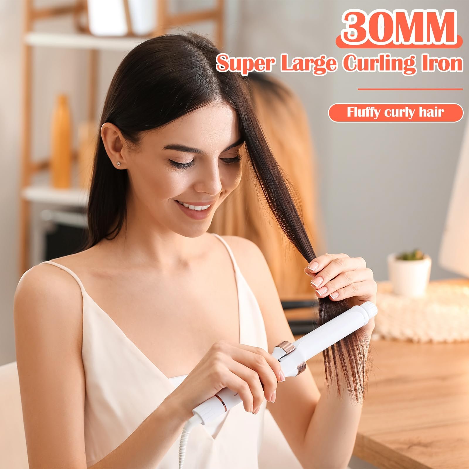 Плойка 30 мм 120-220°C зі швидким нагрівом, фото №3 Плойка 30 мм 120-220°C зі швидким нагрівом, фото №3