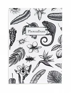 Фотоальбом Grupo Erik Вставной альбом 10 x 15 см Tropical BW Фотоальбом 10 x 15 см Фотоальбом на 36 фотографий - Фото 1