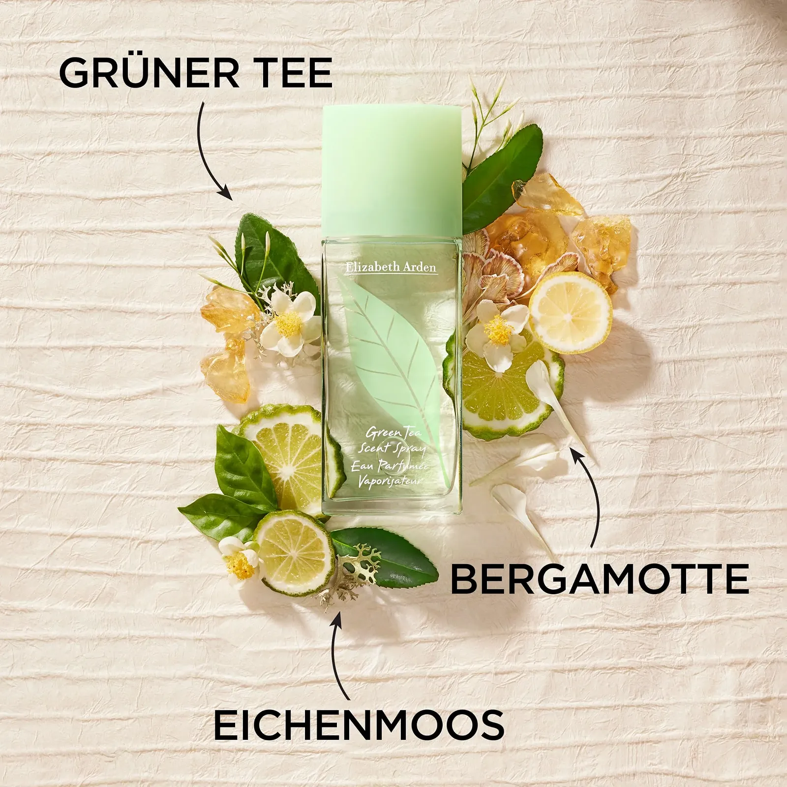Парфюмированная вода Elizabeth Arden Green Tea Цветочный Цитрусовый Освежающий, фото №5