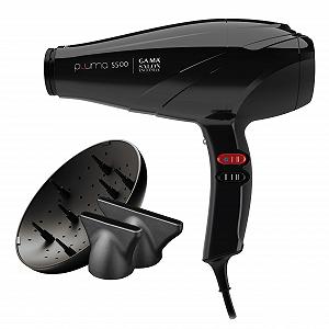 Фен GA.MA Italy Professional Pluma 5500 Oxy-Active, 2400 Вт, черный - Фото 1