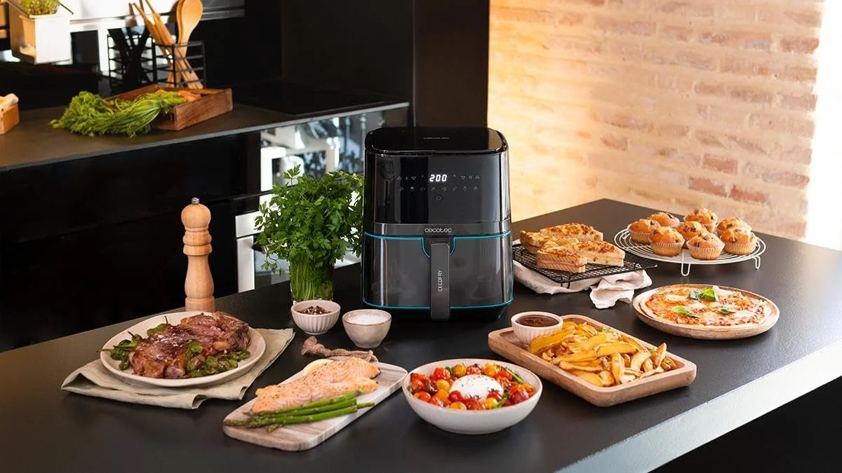 Мультипечь Cecotec Cecofry Full InoxBlack Pro 5500 5,5 л 1700 Вт Black, фото №5 Мультипечь Cecotec Cecofry Full InoxBlack Pro 5500 5,5 л 1700 Вт Black, фото №5
