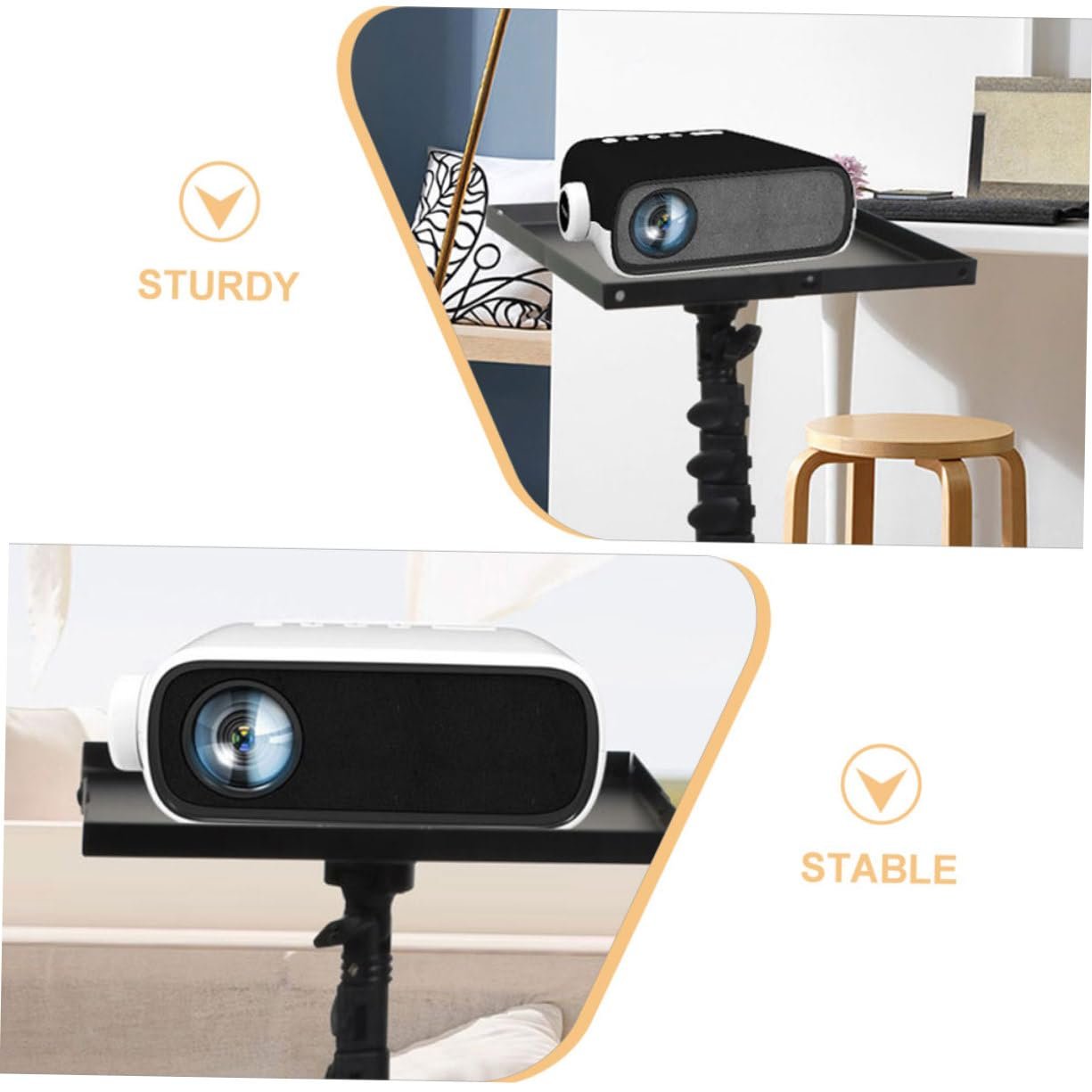 Полиця для проєктора Homoyoyo Багатофункціональна Металева Портативна Міцна Компактна для офісу Конференц-залу та Дому, фото №6 Полиця для проєктора Homoyoyo Багатофункціональна Металева Портативна Міцна Компактна для офісу Конференц-залу та Дому, фото №6