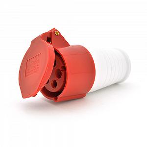 Розетка накладна SF-215, 5 полюсів 3R+N+E, 16А 380V IP44 - Фото 1