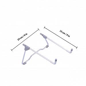 Підставка для ноутбука Homoyoyo Ергономічна складана з алюмінієвого сплаву Регульована synthetic.ua - Фото 1