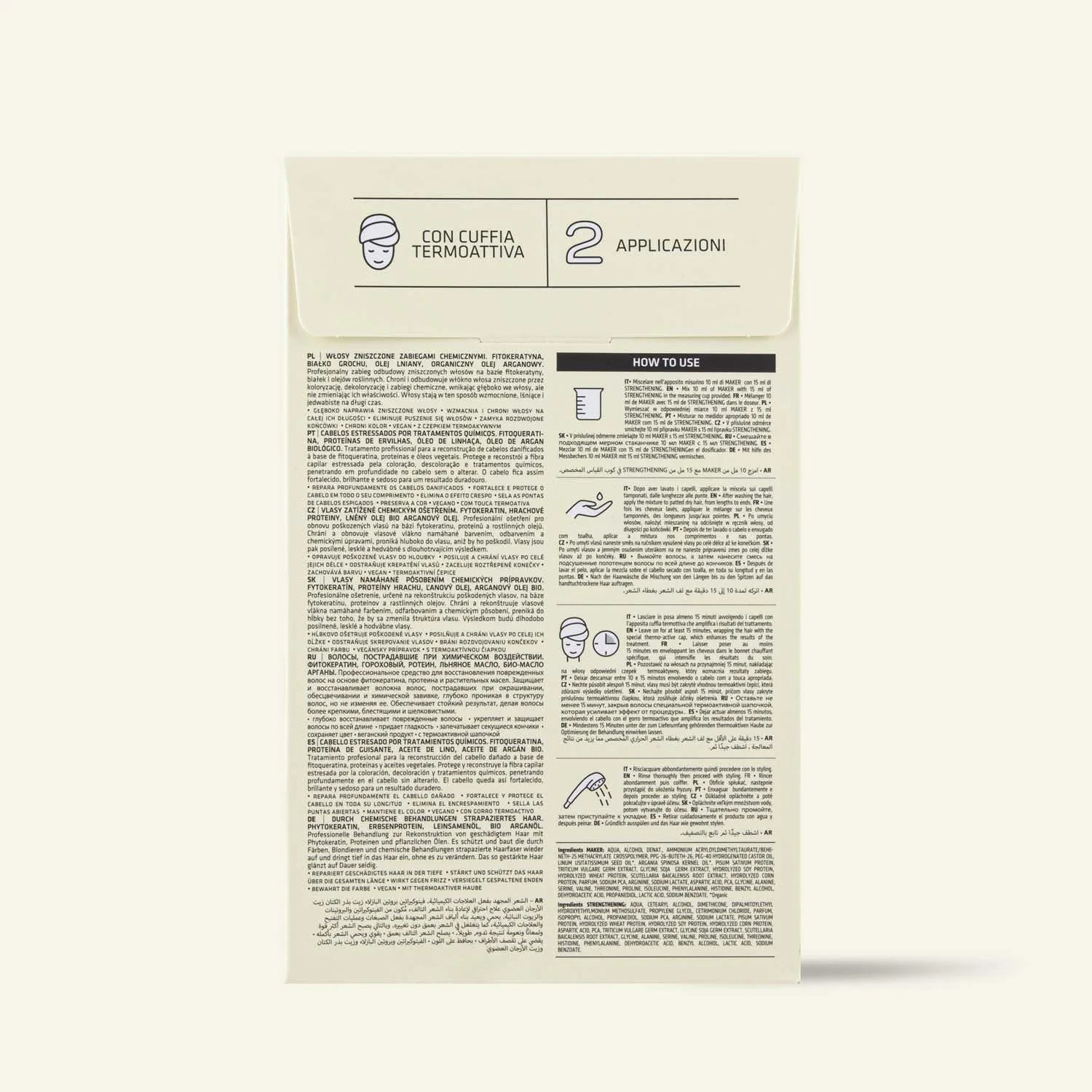 Набір для реконструкції волосся Botox Togethair 20 + 30 мл, фото №2