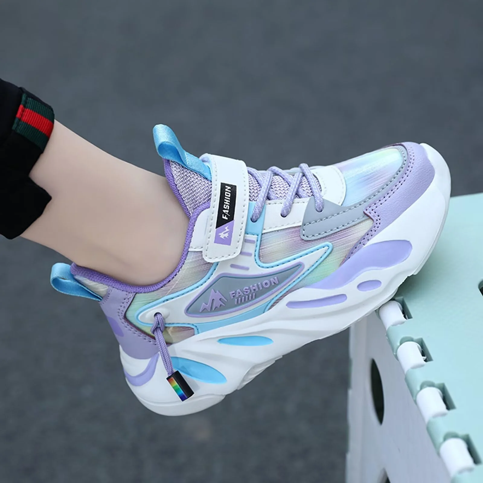 Кроссовки Детские для девочек для помещений Теннисные Нескользящие Повседневные Размер 27-37, фото №7