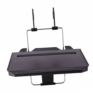 Автомобильный столик с выдвижным ящиком PC пластиковая рама прочный держатель для напитков отделение для планшета портативный органайзер для использования в автомобиле - Фото 1