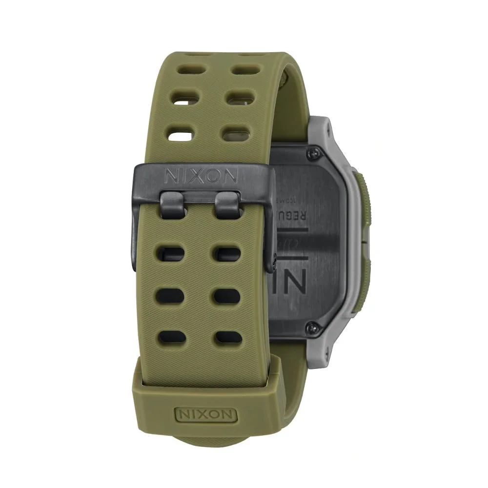 Мужские цифровые часы Nixon Gunmetal/Surplus Sporty, фото №3 Мужские цифровые часы Nixon Gunmetal/Surplus Sporty, фото №3