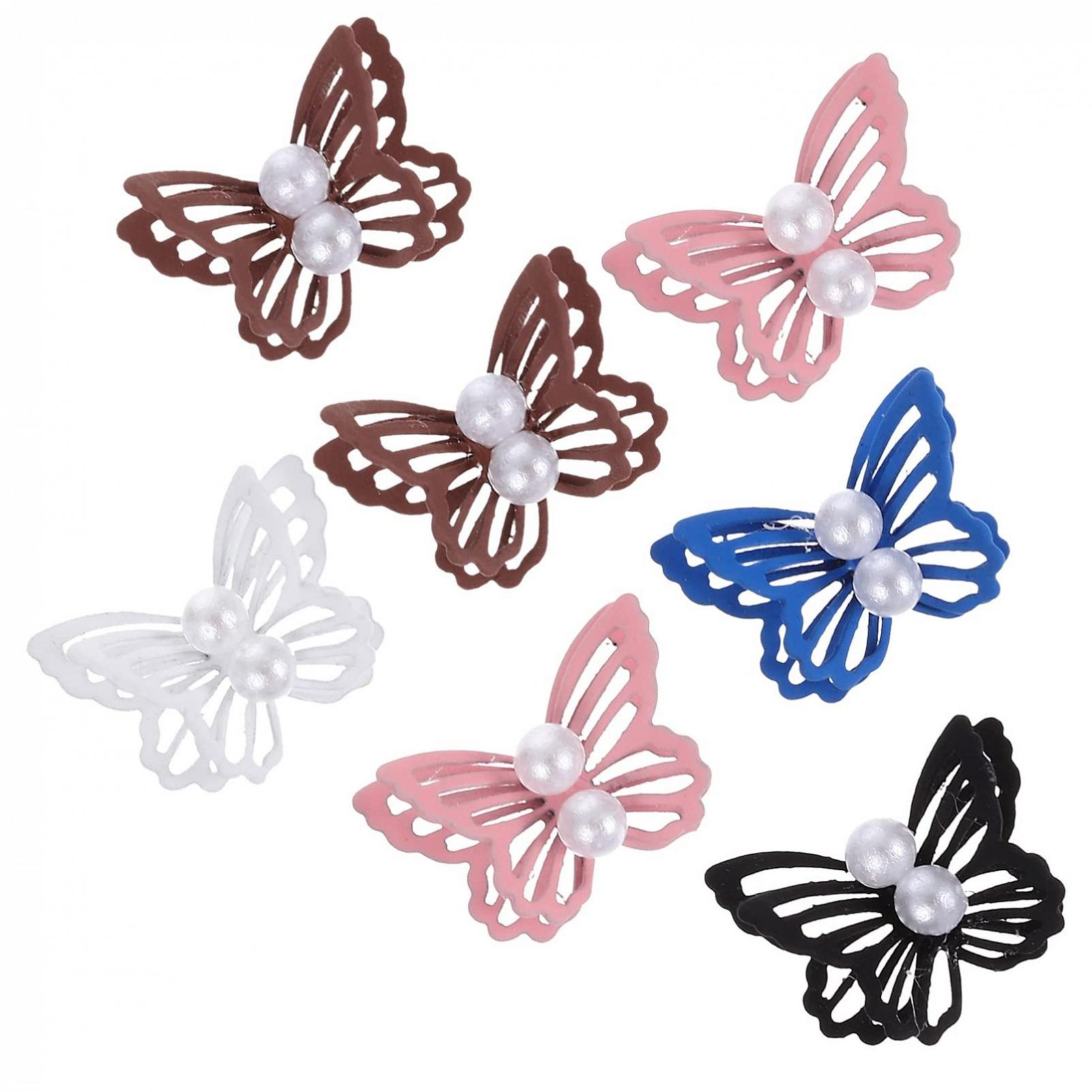 Прикраса для нігтів Метелики 7 шт., фото №1