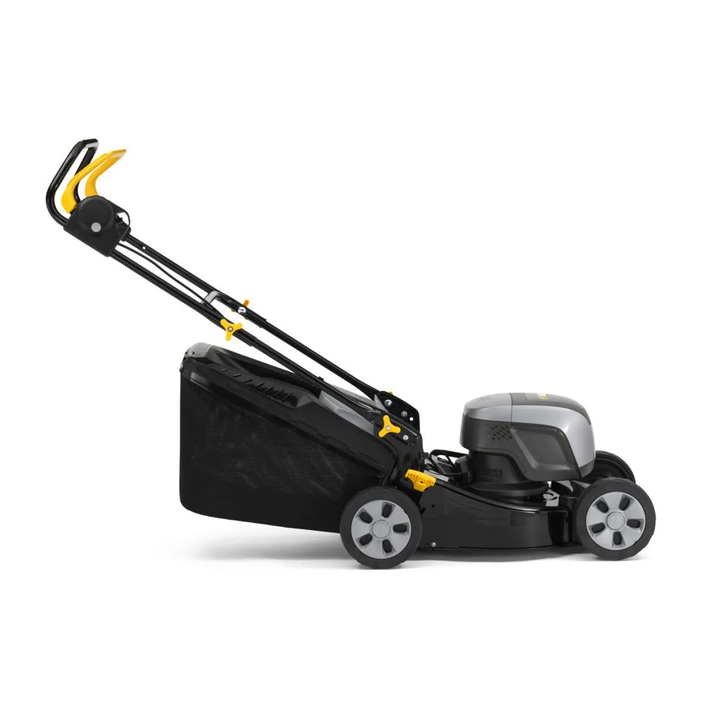 Газонокосарка акумуляторна Alpina AL5 4648 S Li Kit / 48В / 46 см / 60 л / 550 кв. м / Чорна, фото №4 Газонокосарка акумуляторна Alpina AL5 4648 S Li Kit / 48В / 46 см / 60 л / 550 кв. м / Чорна, фото №4