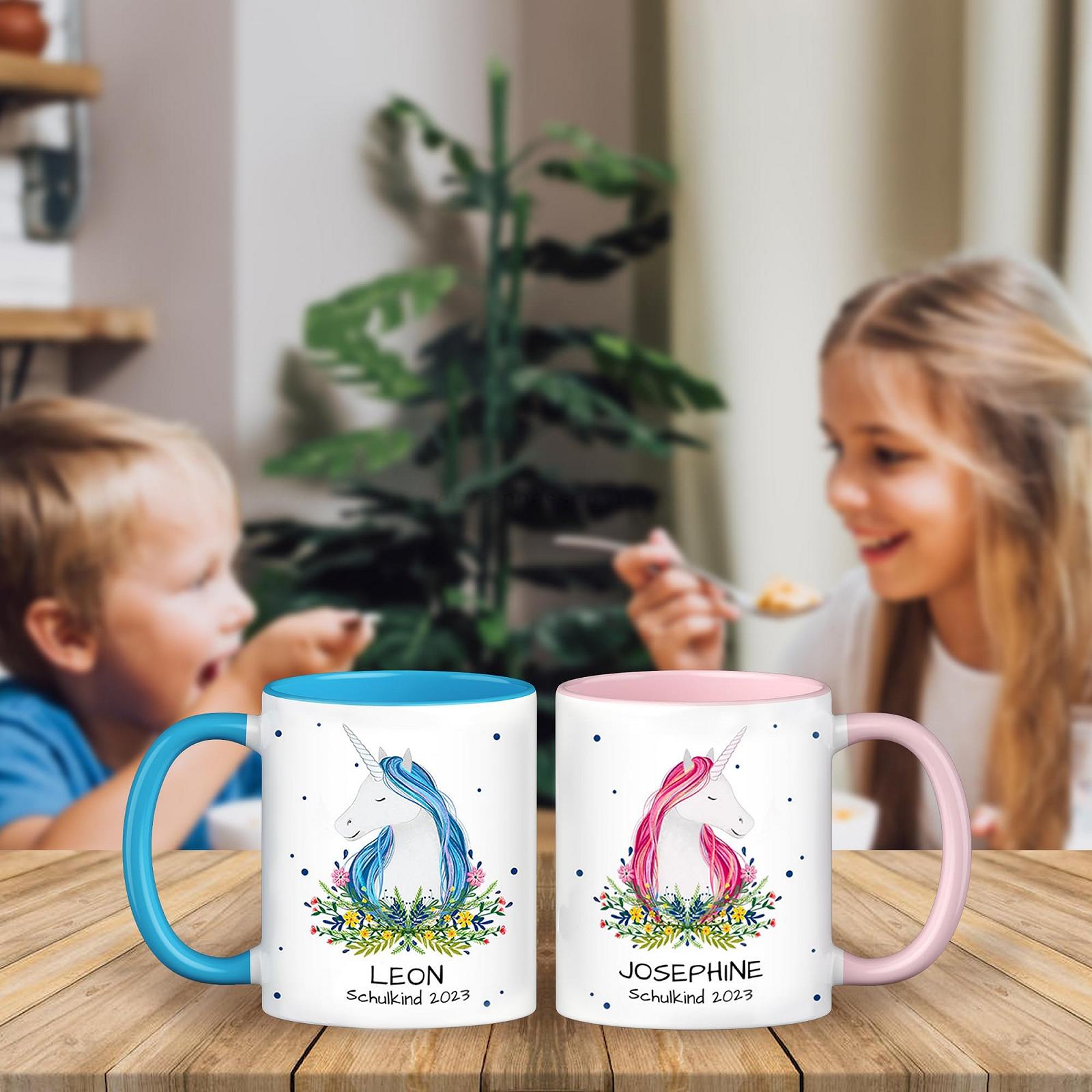 Дитяча кружка з трактором та іменем, фото №7