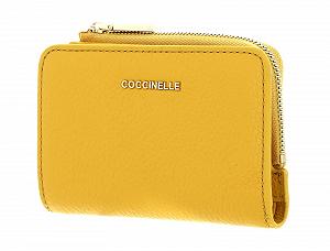 Кошелек Coccinelle Metallic Soft Soleado стандартного размера с клапаном - Фото 1