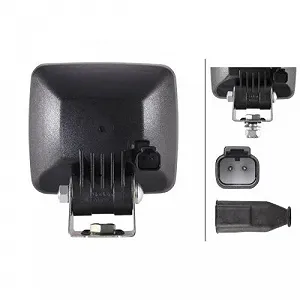 Рабочая фара HELLA 1GA 007 506-391 для LIEBHERR JOHN DEERE DEMAG JCB AGCO synthetic.ua - Фото 1