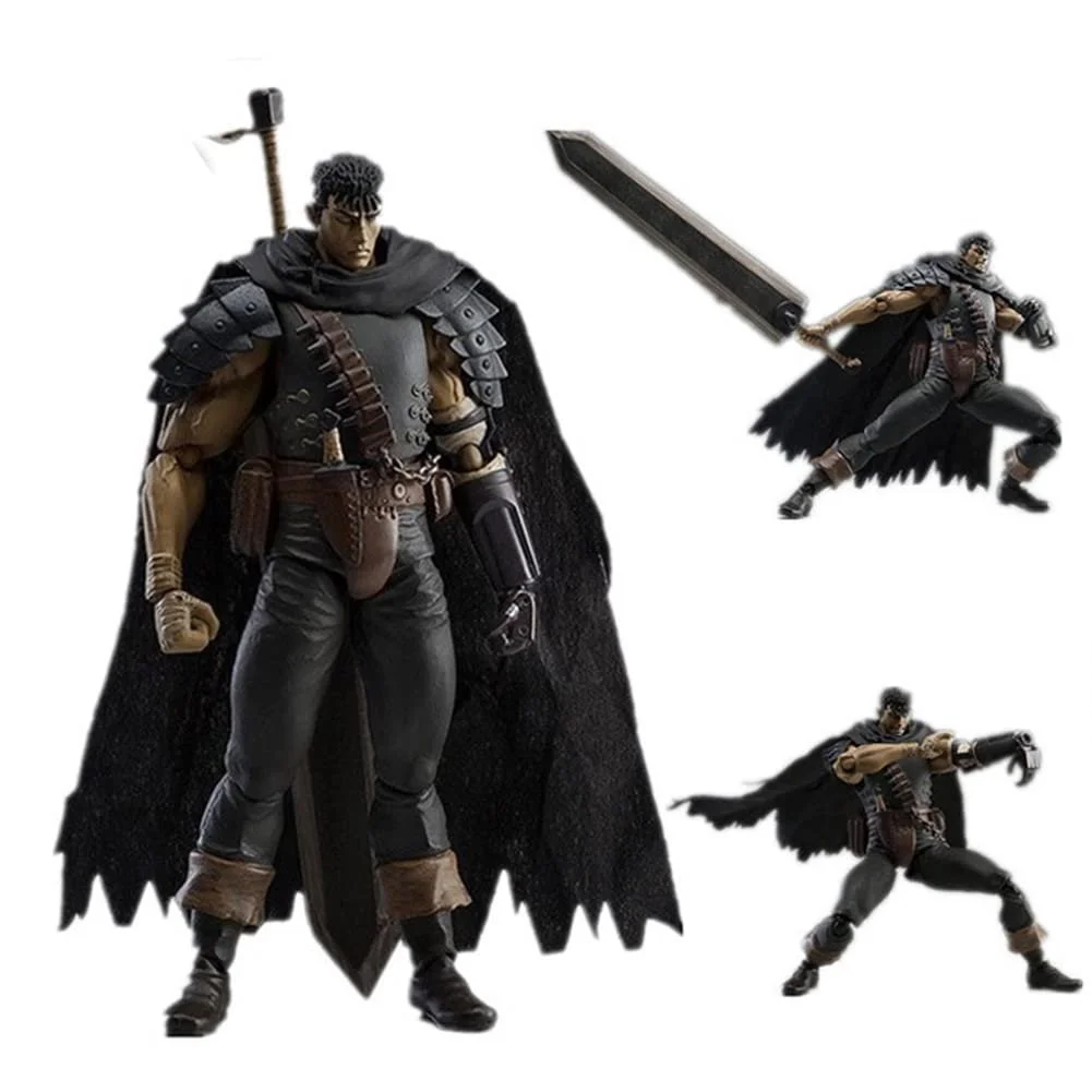 Статуэтка Guts Anime Figure Battle Damaged Version 25 см ручная работа, фото №1
