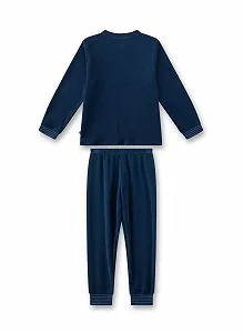 Пижама Sanetta Мальчики Синий махровый synthetic.ua - Фото 1