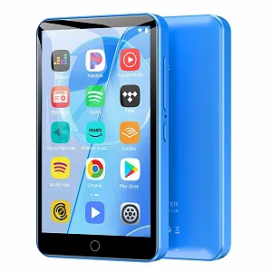 MP3 плеєр Spotify M8 80 ГБ Bluetooth WiFi 4 дюйми сенсорний екран синій - Фото 1