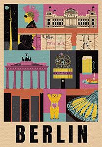 Пазл Clementoni Berlin 39845 1000 елементів 70 x 50 см для дорослих synthetic.ua - Фото 1