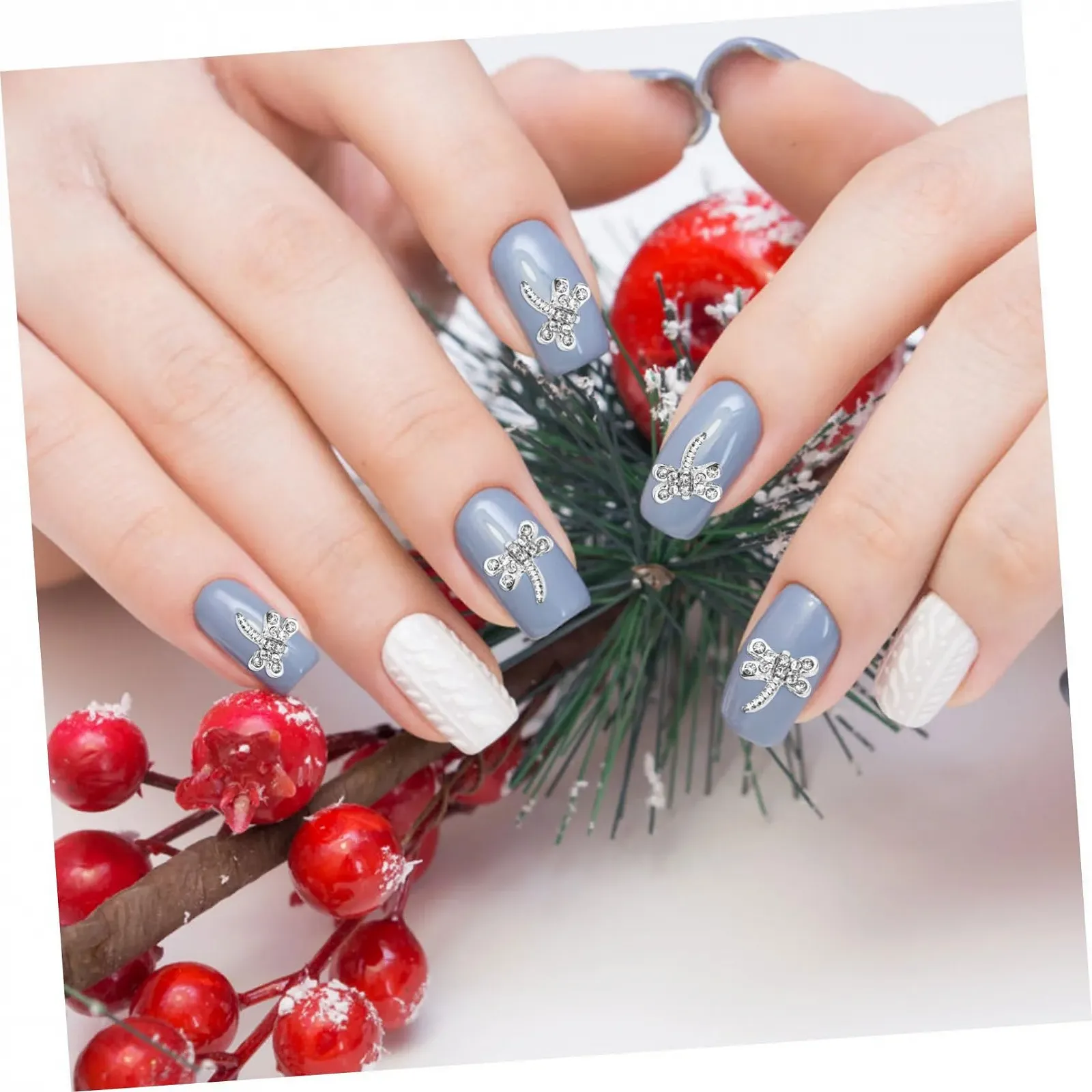 Прикраси для нігтів, 100 шт, для манікюру, 3D підвіски, фото №4 Прикраси для нігтів, 100 шт, для манікюру, 3D підвіски, фото №4