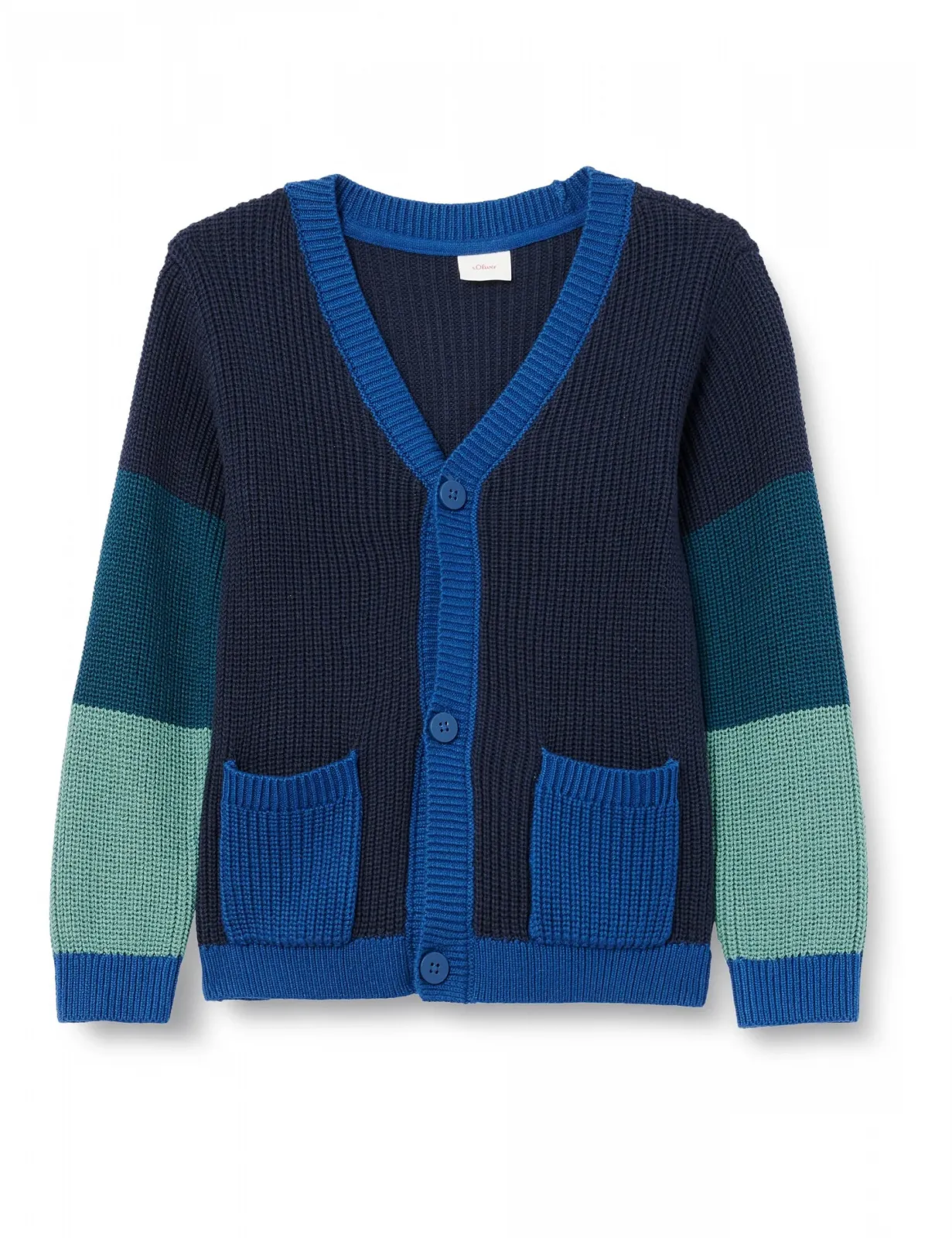 Куртка-бомбер s.Oliver Junior из ткани в стиле колледж, фото №1