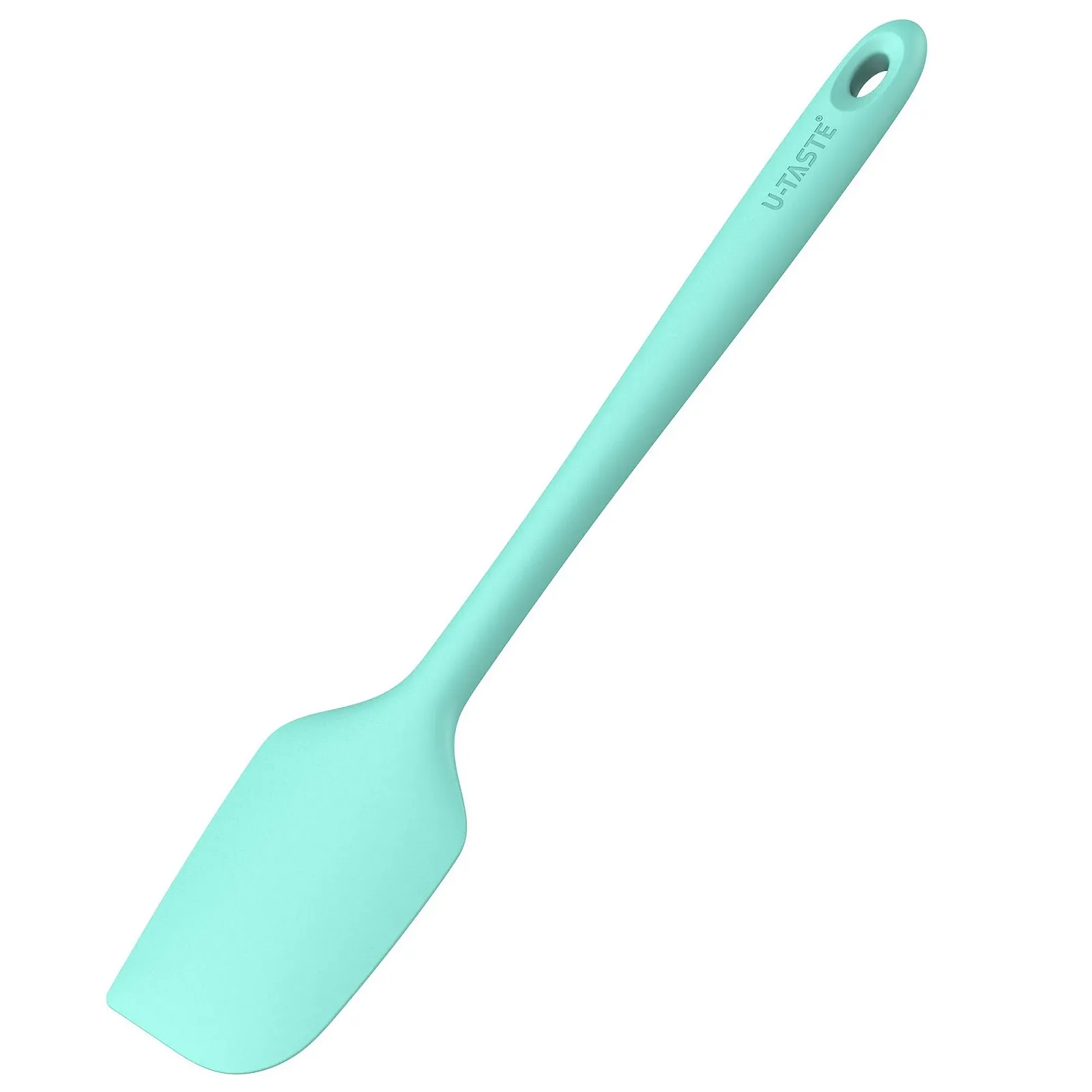 Силиконовая лопатка U-Taste Extra Large 35.6 см Термостойкая 250°C Бесшовная Aqua Sky, фото №1