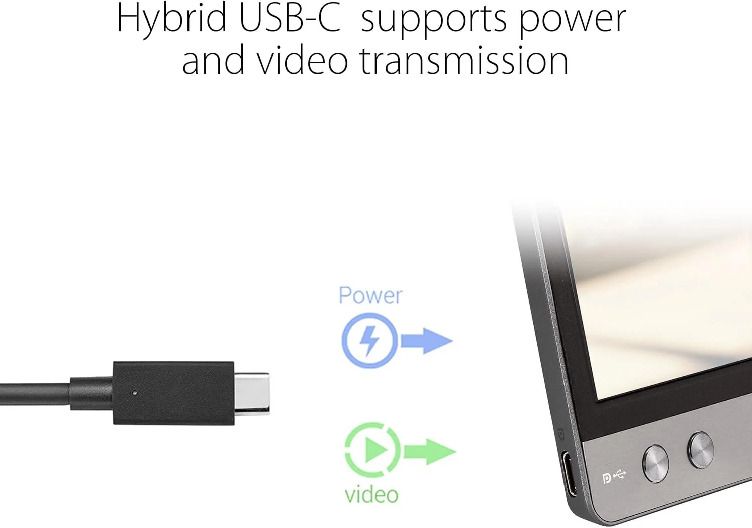 Монитор портативный 14" ASUS Zenscreen MB14AC Full HD IPS 60 Гц, фото №7