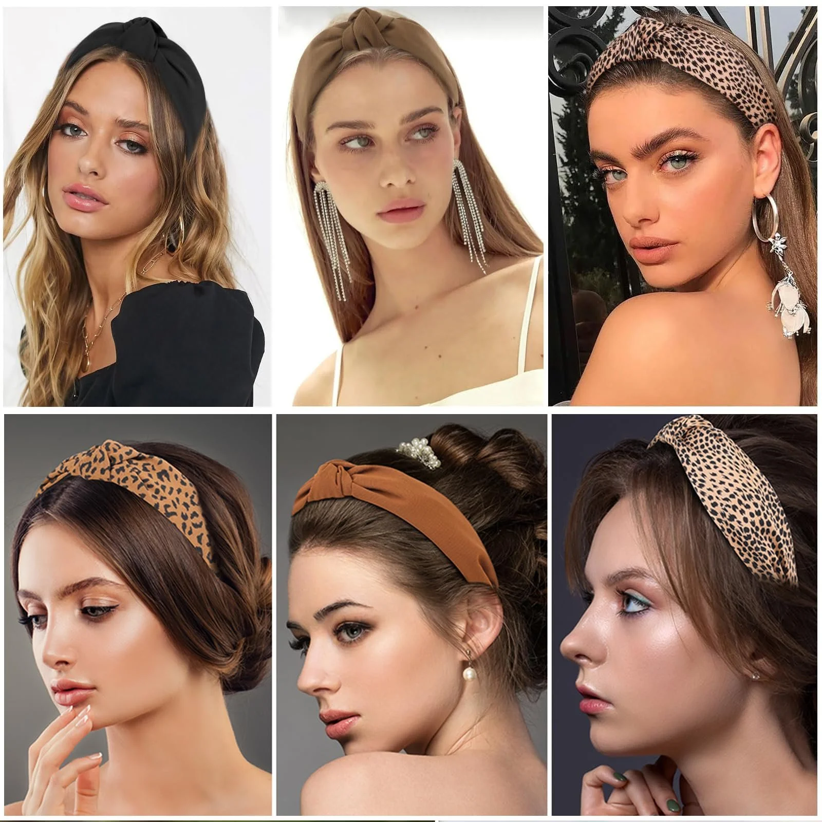 Набір обручів на голову для жінок, 4 шт., фото №5 Набір обручів на голову для жінок, 4 шт., фото №5