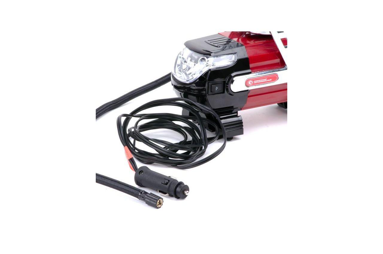 Мінікопресор автомобільний Intertool 12В x 7 бар 30 л/мин (AC-0002), фото №5