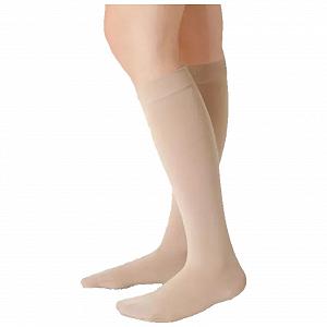 Компрессионные чулки Juzo Soft KKL1/IV/Almond с открытым носком E/R X D короткие/O - Фото 1