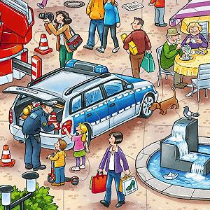 Пазл-рамка Ravensburger 06581 110, 112-Eilt 24 детали synthetic.ua - Фото 1