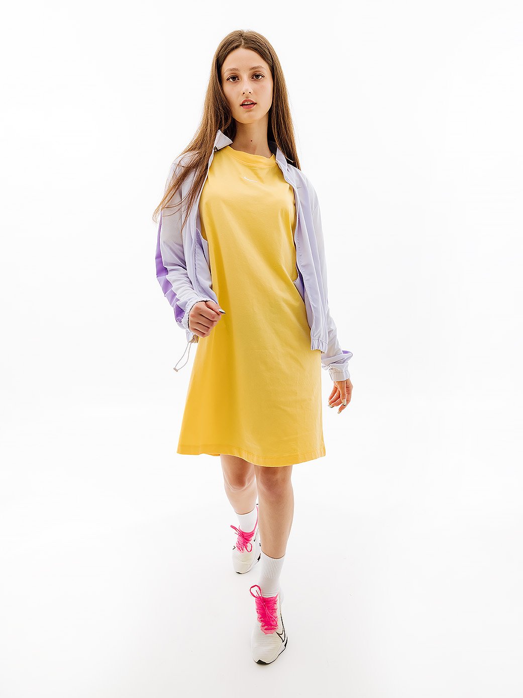 Сукня Nike W NSW ESSNTL SS DRESS TSHRT L, фото №4