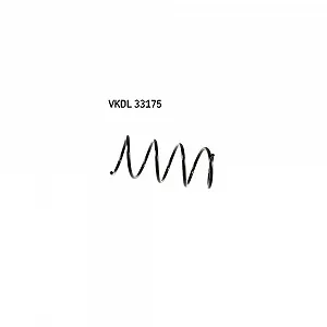 Пружина подвески SKF VKDL 33175 для RENAULT, передняя ось - Фото 1