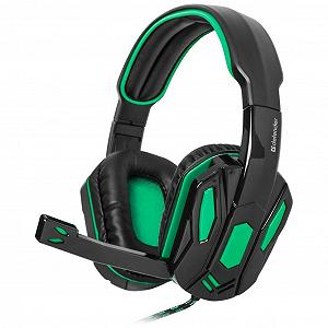 Наушники Defender Warhead G-275 Green Black 64122 - Фото 1