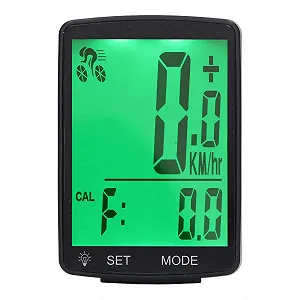 Велокомпьютер 2.8 дюйма LCD дисплей с подсветкой беспроводной спидометр одометр с датчиком каденса водонепроницаемый - Фото 1