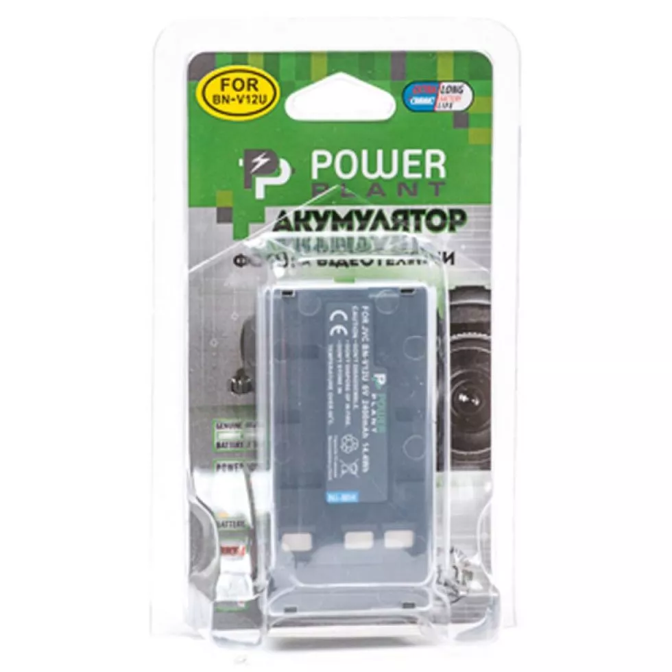 Аккумулятор к фото/видео PowerPlant JVC BN-V12U (DV00DV1194), фото №2 Аккумулятор к фото/видео PowerPlant JVC BN-V12U (DV00DV1194), фото №2
