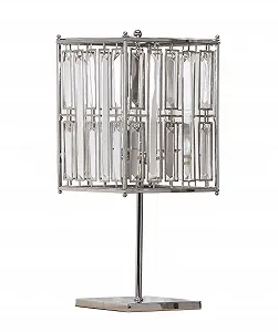 Настільна лампа Kaheku Linn 986000499 Crystal Clear 33 x 33 x 80 см - Фото 1