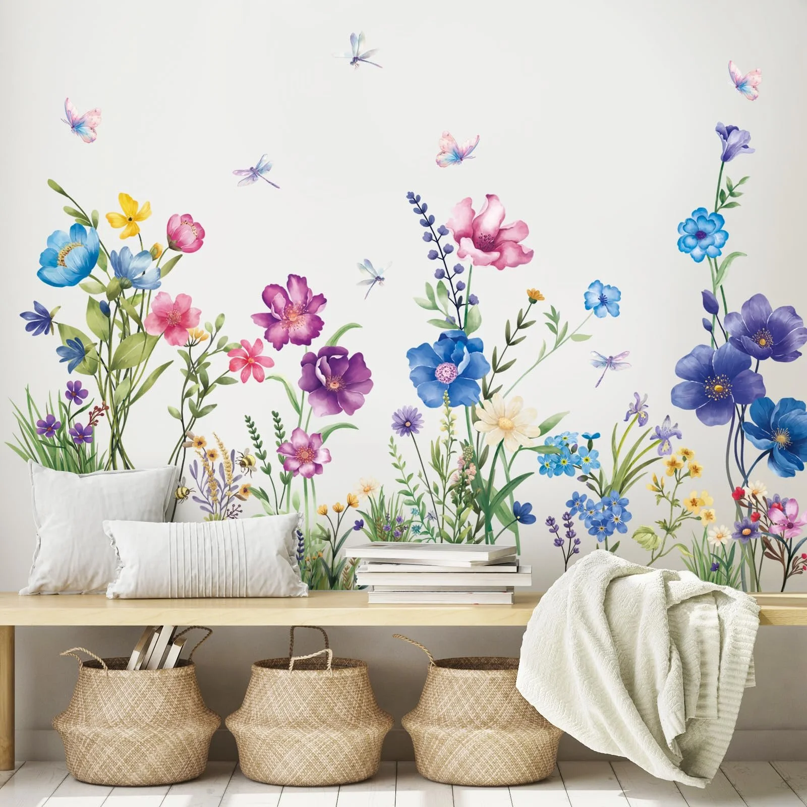 Наклейка на стіну SHUCHING Дикі квіти Садова маргаритка, фото №1 Наклейка на стіну SHUCHING Дикі квіти Садова маргаритка, фото №1