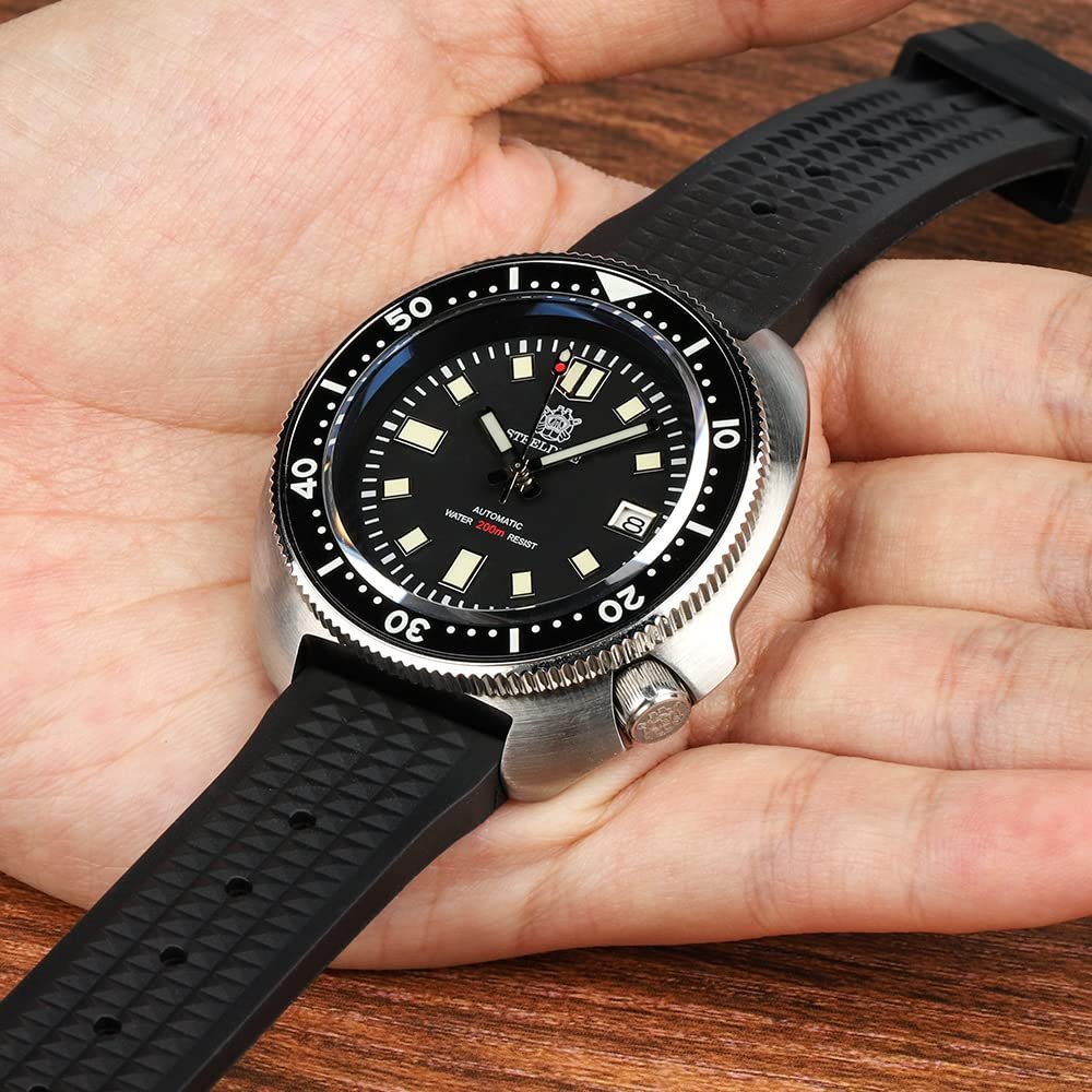 Мужские часы Steeldive Automatic 1970 SD1970 с механизмом NH35, водонепроницаемость 200 м, фото №5