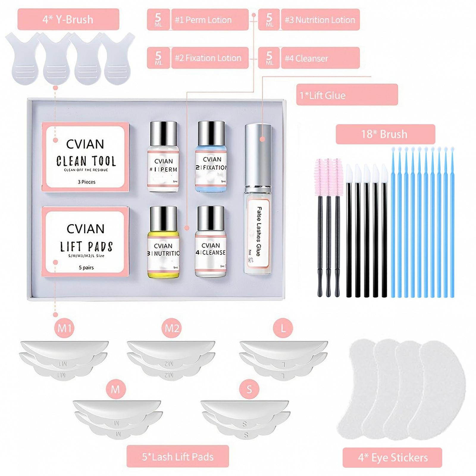 Набір EONFAVE Eyelash Lifting для завивки вій 2024 оновлена версія, фото №3