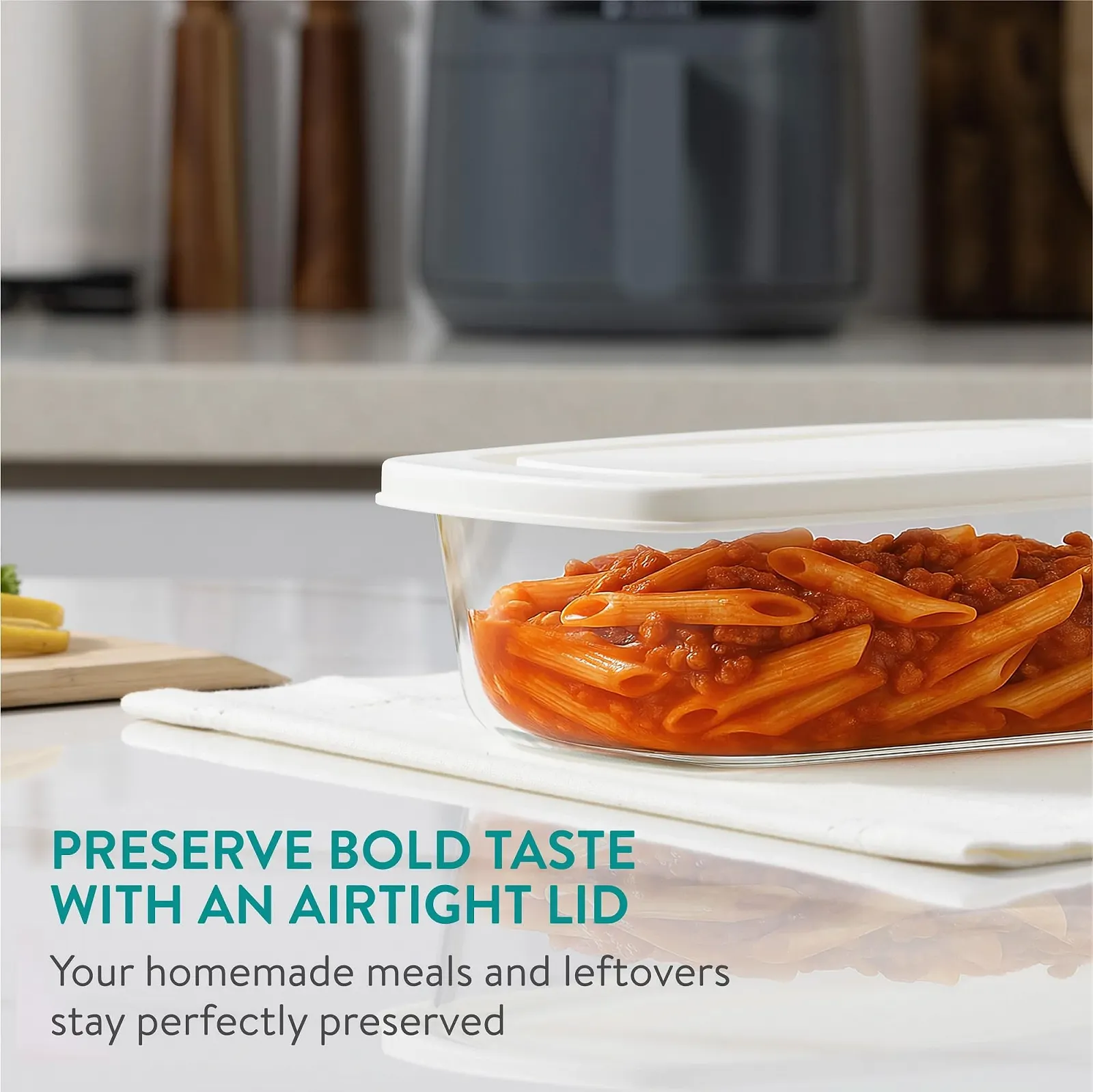 Набір форм для запікання Navaris боросилікатне скло з кришкою 1.8 л 2 шт, фото №6 Набір форм для запікання Navaris боросилікатне скло з кришкою 1.8 л 2 шт, фото №6