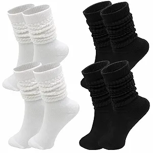 KASURE 4 пари жіночих шкарпеток, гетри, 39-44 - Фото 1