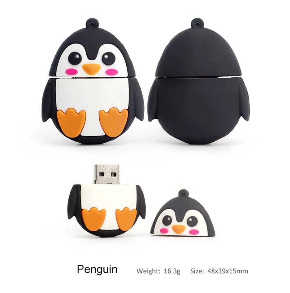 USB флеш-накопичувач BorlterClamp 32 GB Пінгвін, фото №6 USB флеш-накопичувач BorlterClamp 32 GB Пінгвін, фото №6