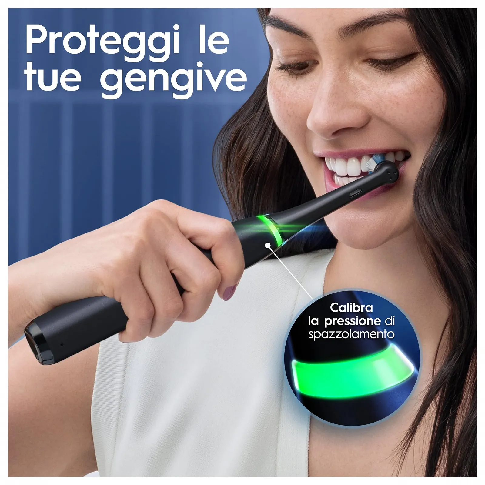 Электрическая зубная щетка Oral-B iO 7 Duo 5 режимов 2 ручки Black and White, фото №3