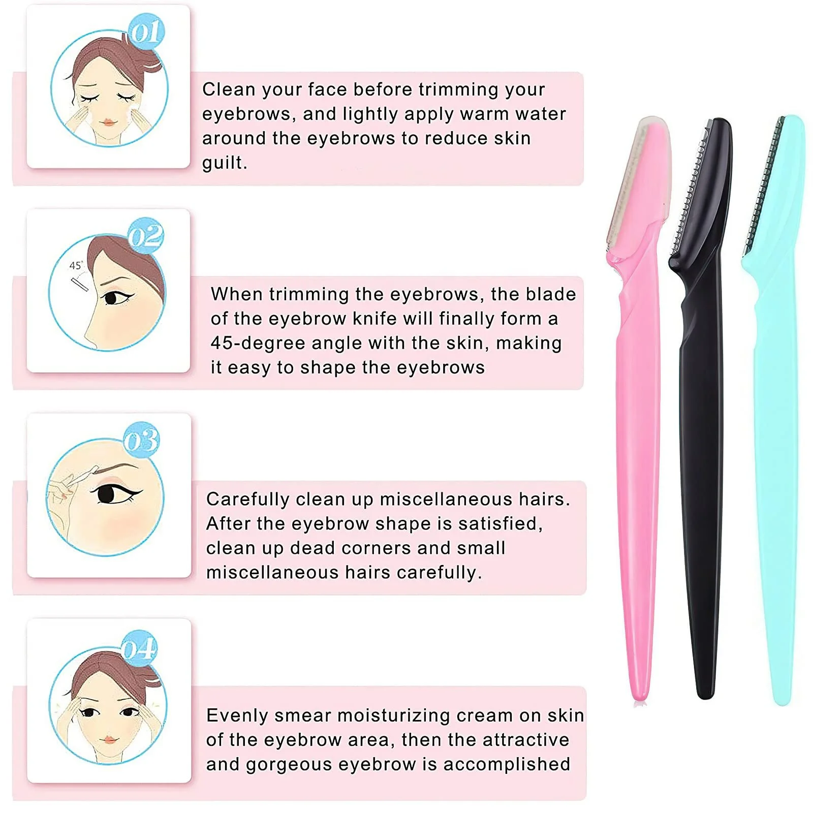 Тример для брів Eyebrow Razor, фото №6