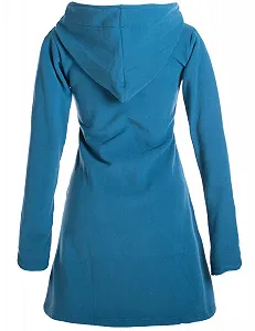 Пальто Vishes С капюшоном Однотонное Eco Fleece synthetic.ua - Фото 1