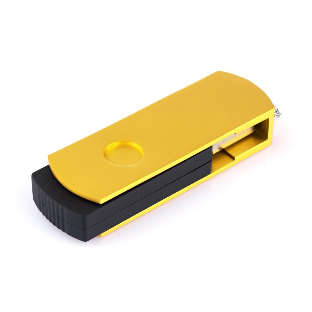 USB флеш-накопитель Exceleram 64gb P2 Series Yellow2/Black USB 2.0 EXP2U2Y2B64, фото №6