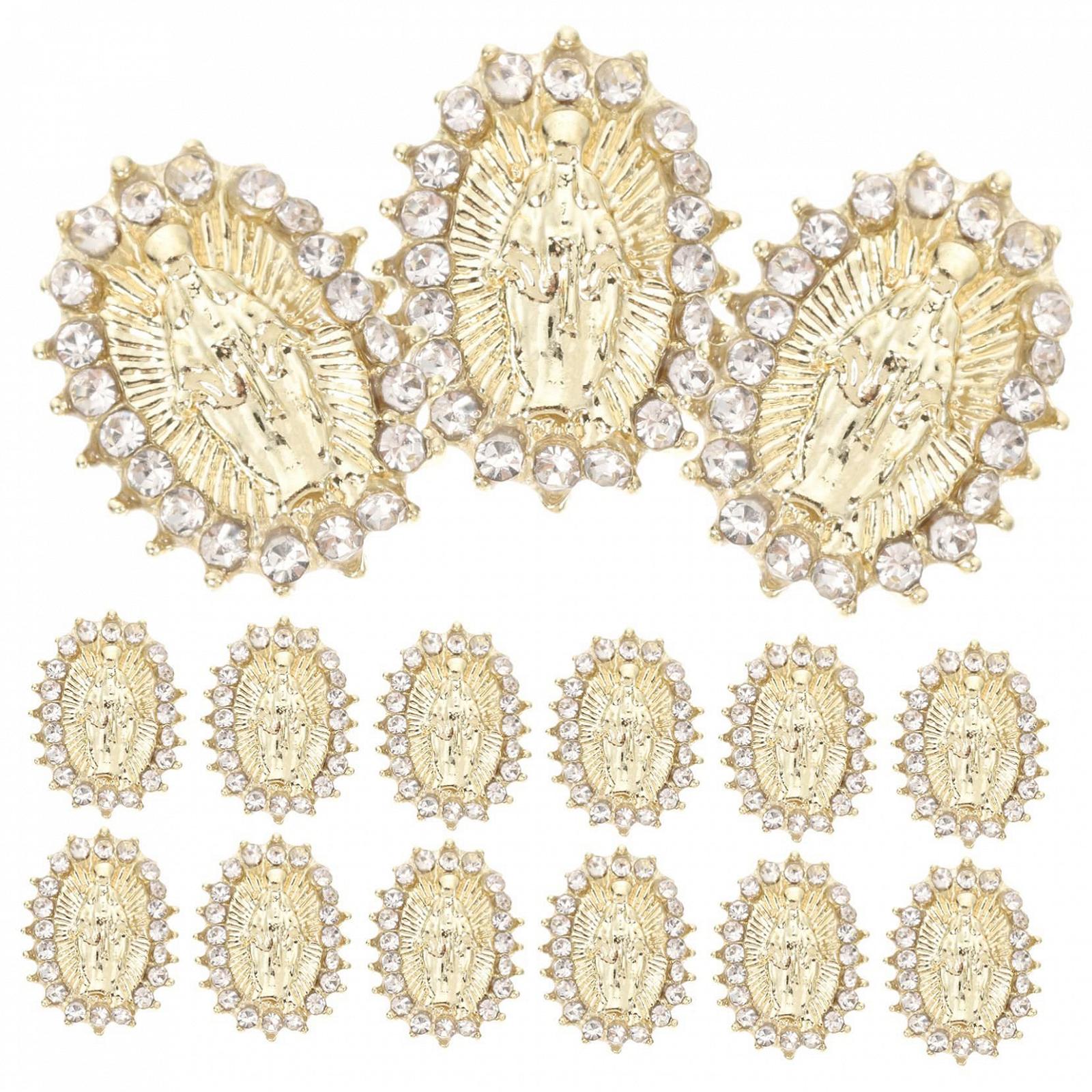 Прикраса для нігтів minkissy Будда, 100 шт, фото №7